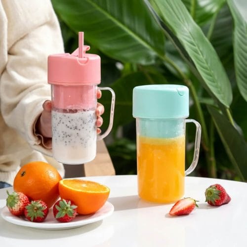 Portable Crusher Juicer Cup fruit nature Portable Crusher Juicer Cup – USB Rechargeable Mini Blender