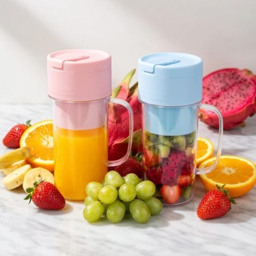 Portable Crusher Juicer Cup natural fuit juice making Portable Crusher Juicer Cup – USB Rechargeable Mini Blender