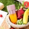 Portable Crusher Juicer Cup with fruit Portable Crusher Juicer Cup – USB Rechargeable Mini Blender