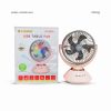 JYSUPER JY-2570 Rechargeable Table Fan - powerful and long time battery backup JYSUPER JY-2570 Rechargeable Table Fan - powerful and long time battery backup