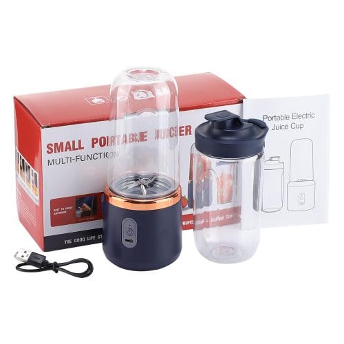 Small Portable Rechargeable Juicer - USB Rechargeable Smoothie Maker | Juice, Smoothie & Shake