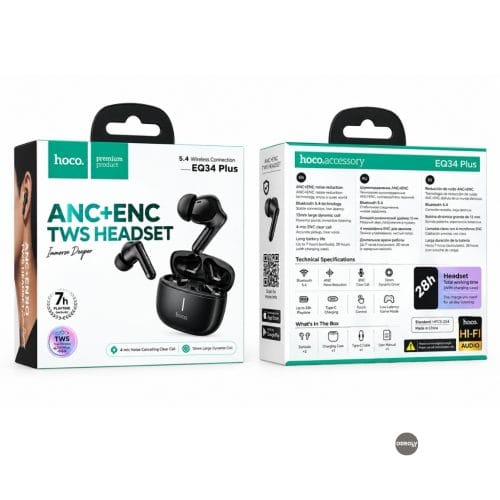 Original Hoco EQ34 Plus Rima TWS Earbuds