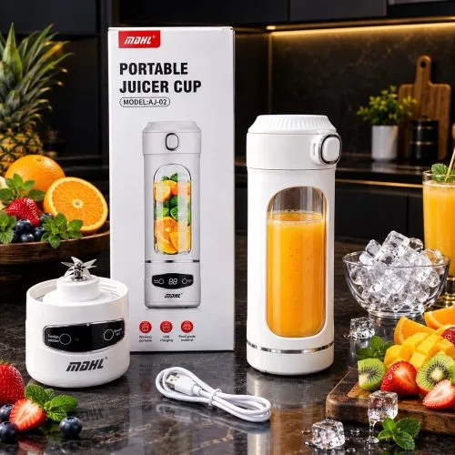 MAHL Portable Juicer Lifestyle Display digital